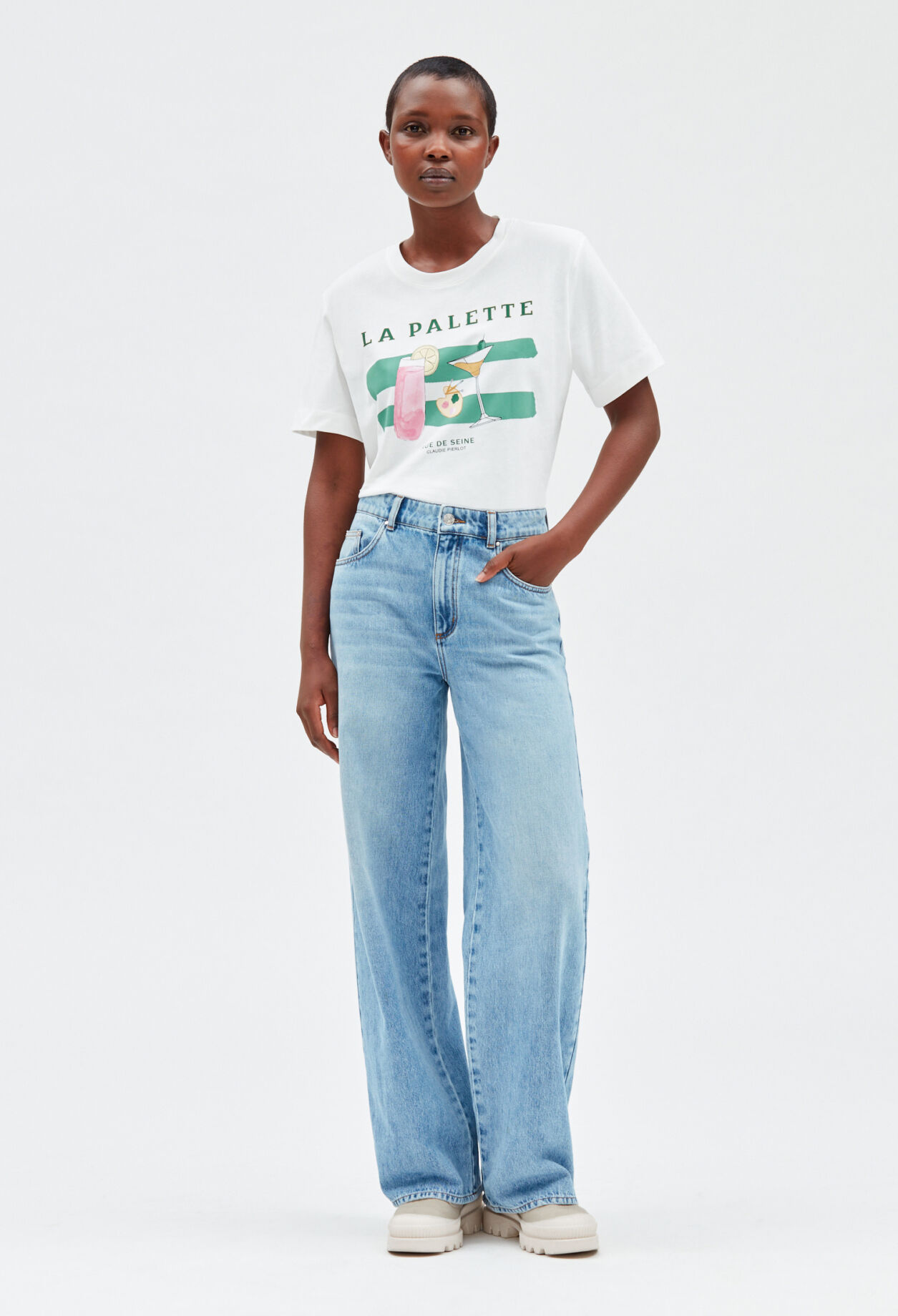 Camiseta La Palette cruda