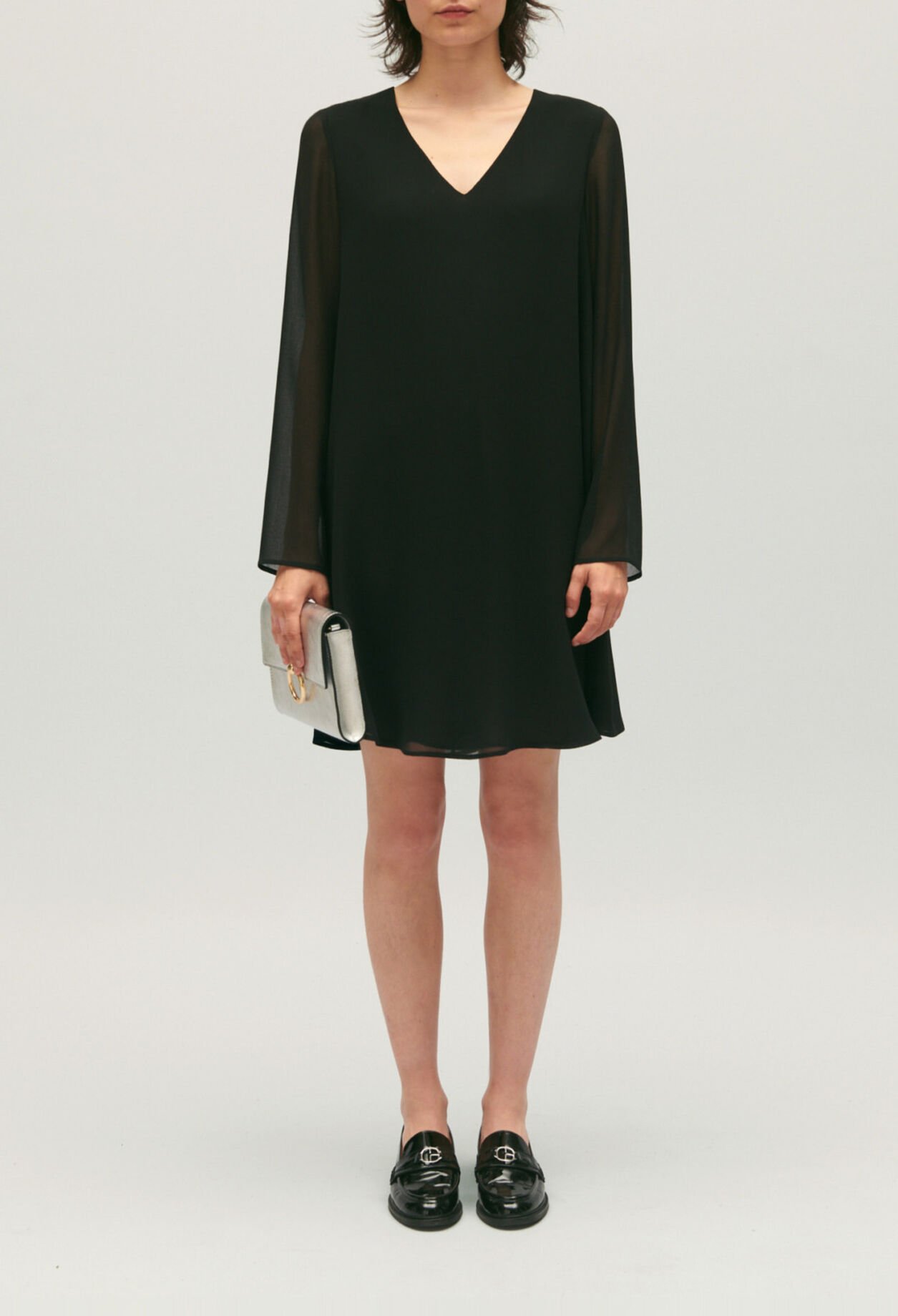 Vestido corto Rififi negro 