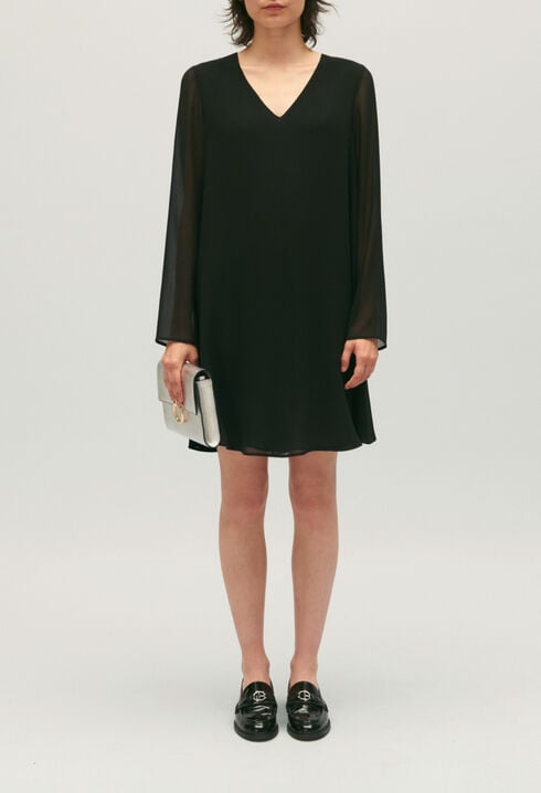 Vestido corto Rififi negro 