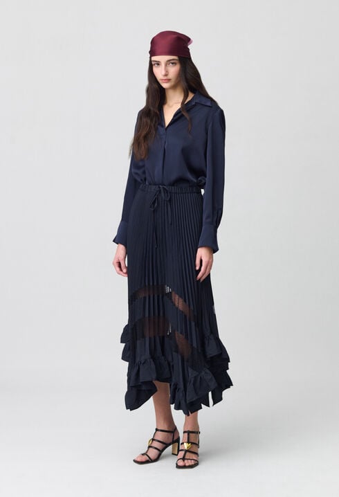 Falda midi