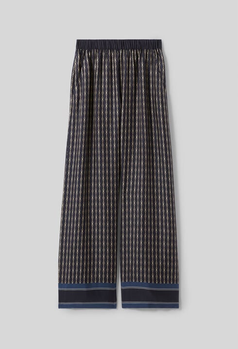 Pantalón fluido estampado