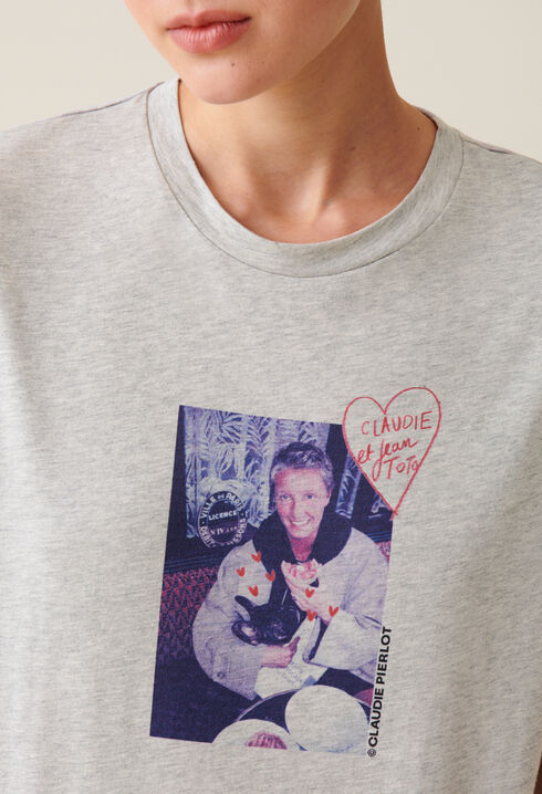 Camiseta estampada Claudie Pierlot