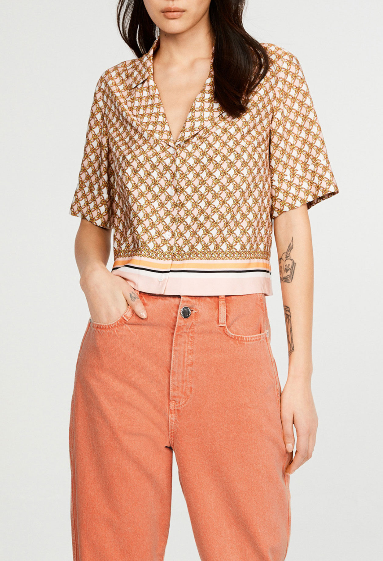 Camisa de manga corta
