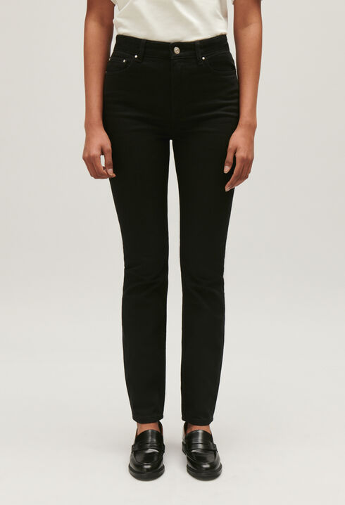 Vaquero skinny negro
