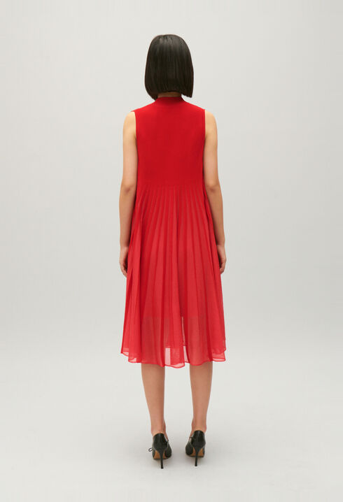 Vestido largo de punto