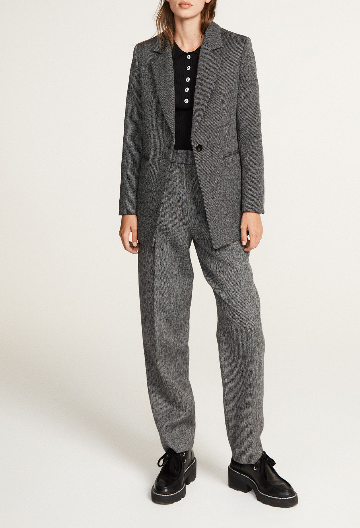 Pantalón sastre gris