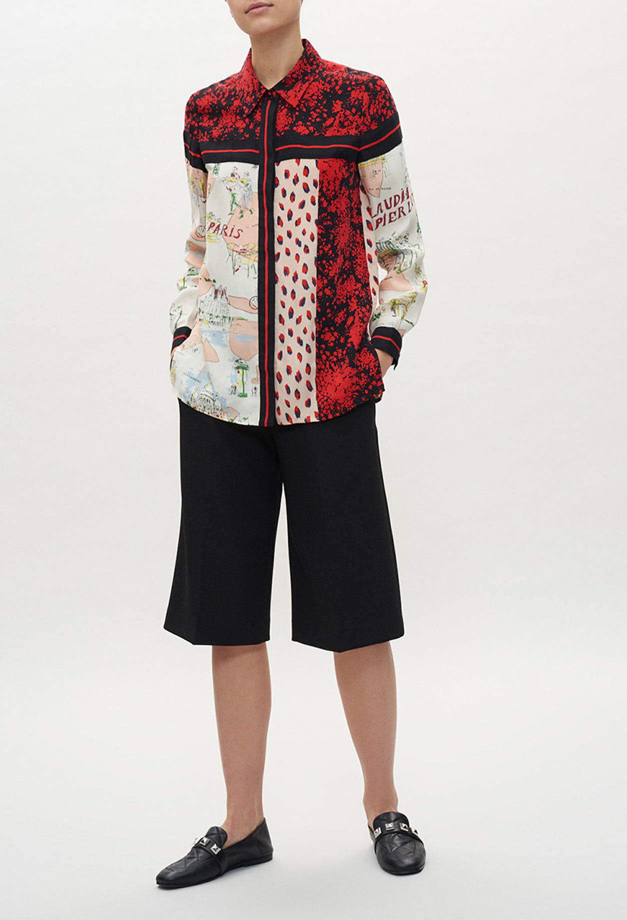 Camisa patchwork