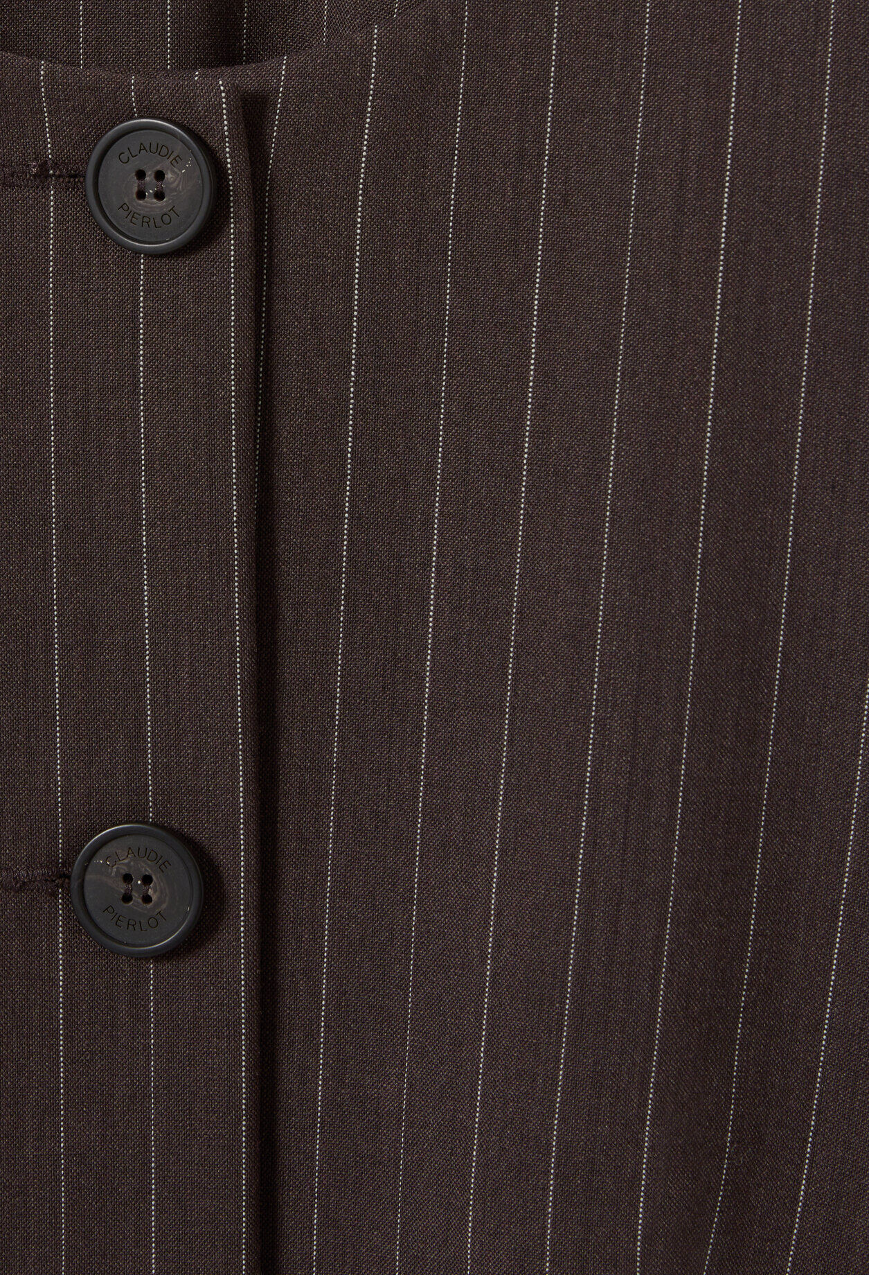 Chaqueta de corte recto y corto