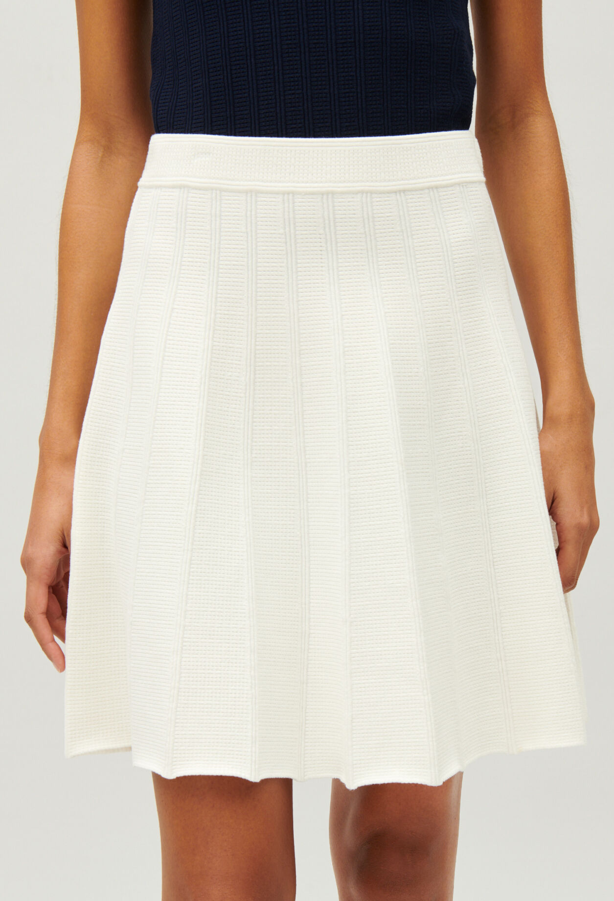 Falda tenis color crudo