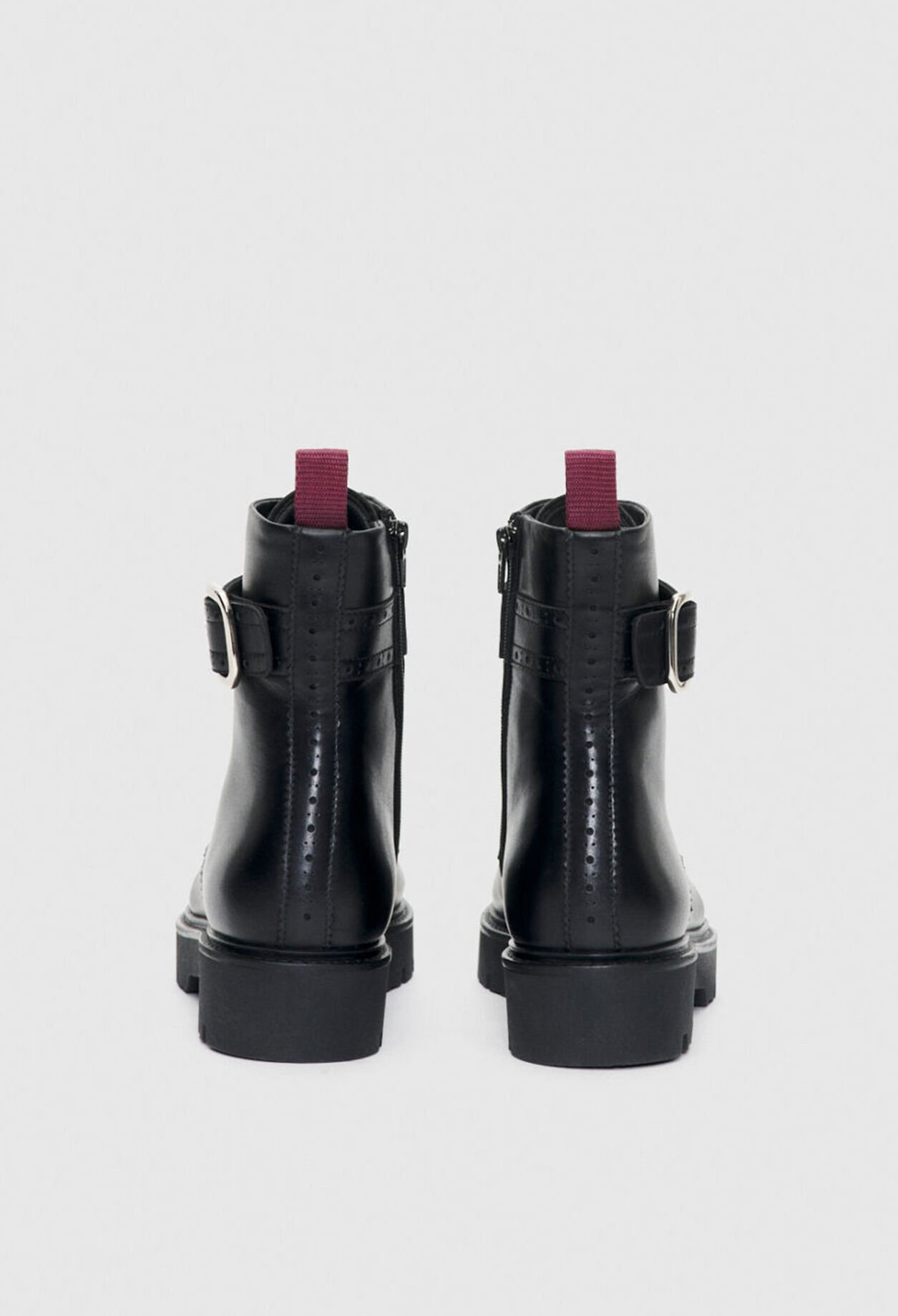 Botas de cuero responsables