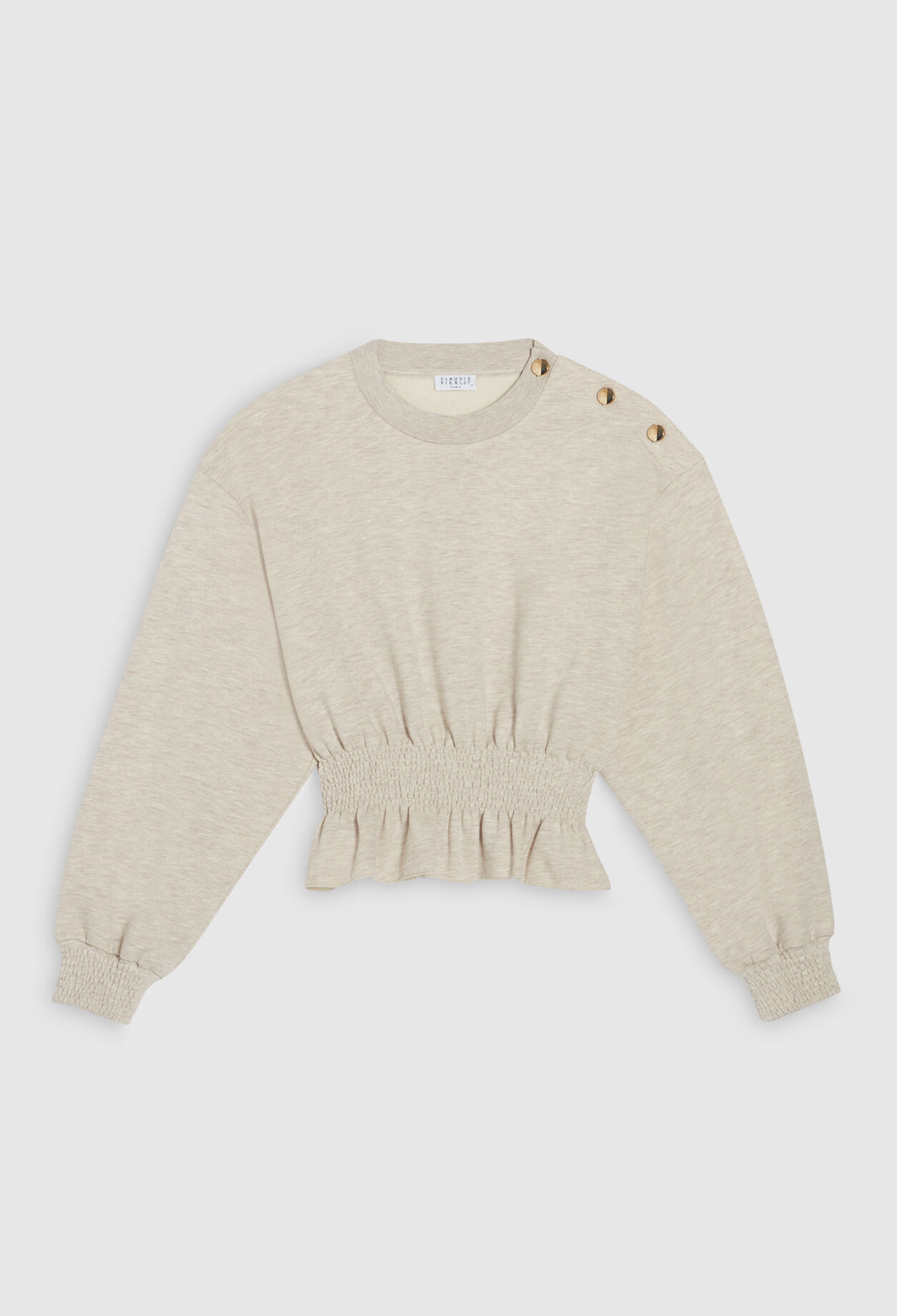 Sudadera gris