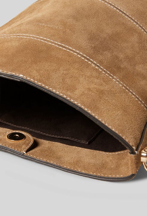 Bolso de ante Solveig tipo cubo
