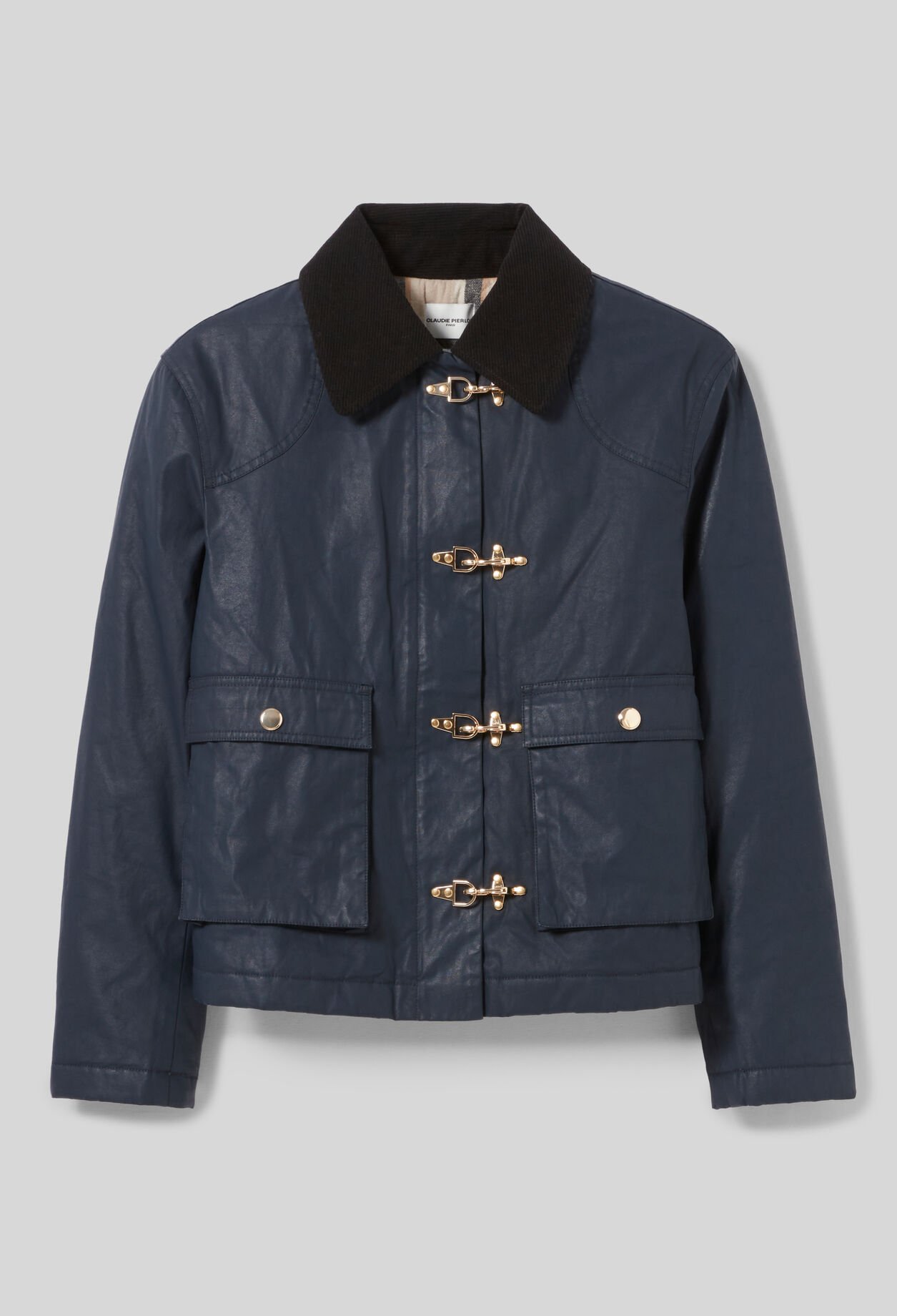 Parka corta encerada