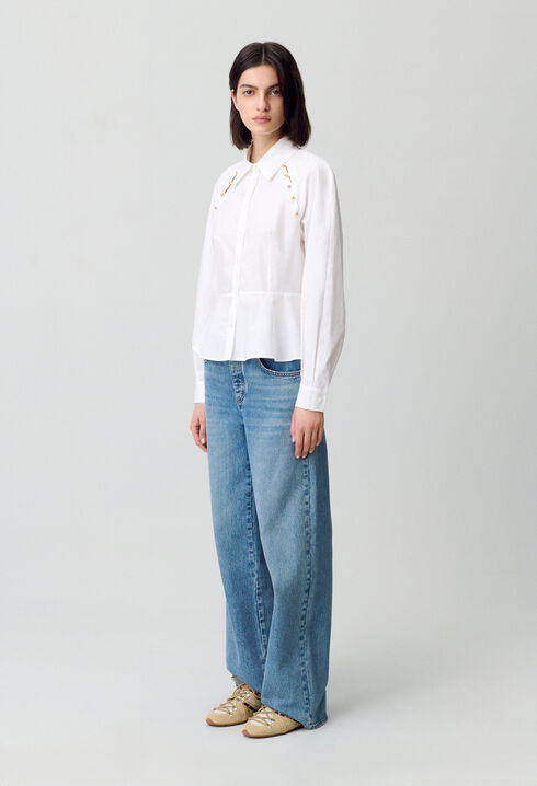 Camisa de popelina