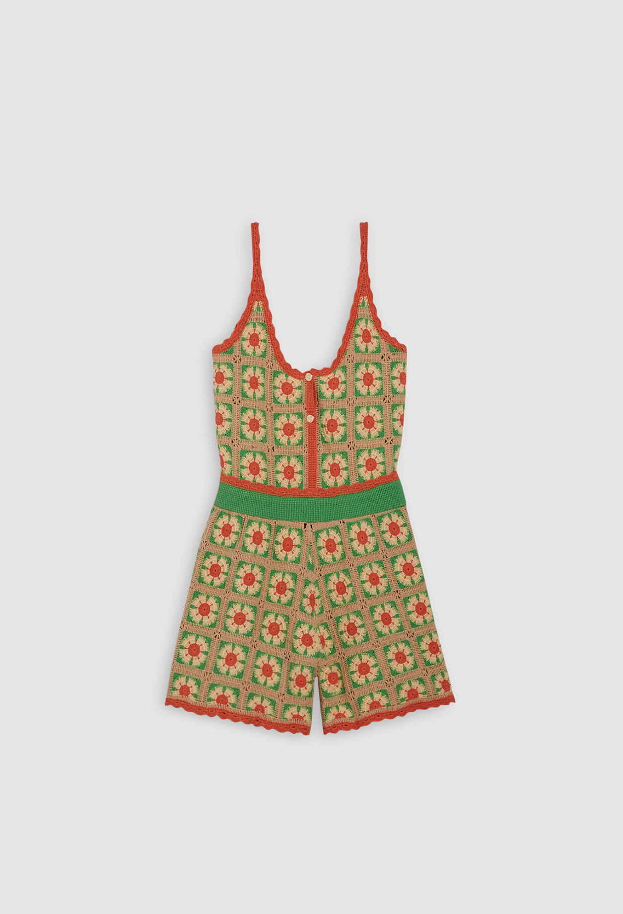 Mono corto de crochet