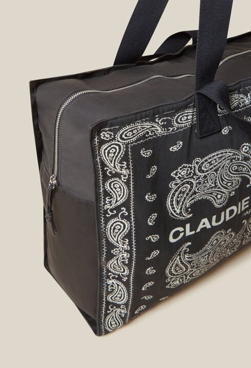 Bolsa de compra de algodón reciclado 
