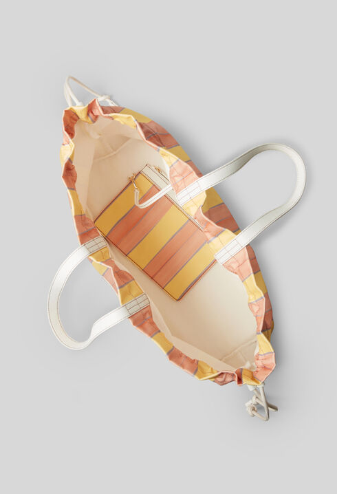 Gran bolso shopper a rayas