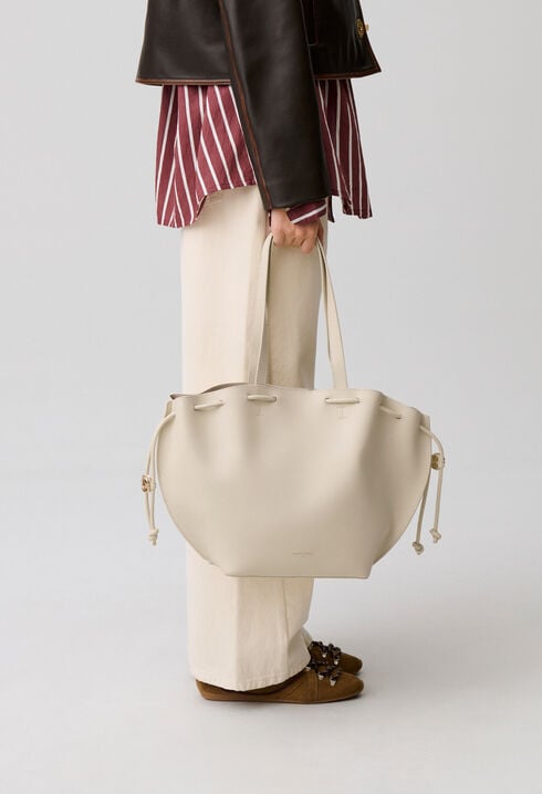Bolso Alban de cuero granulado