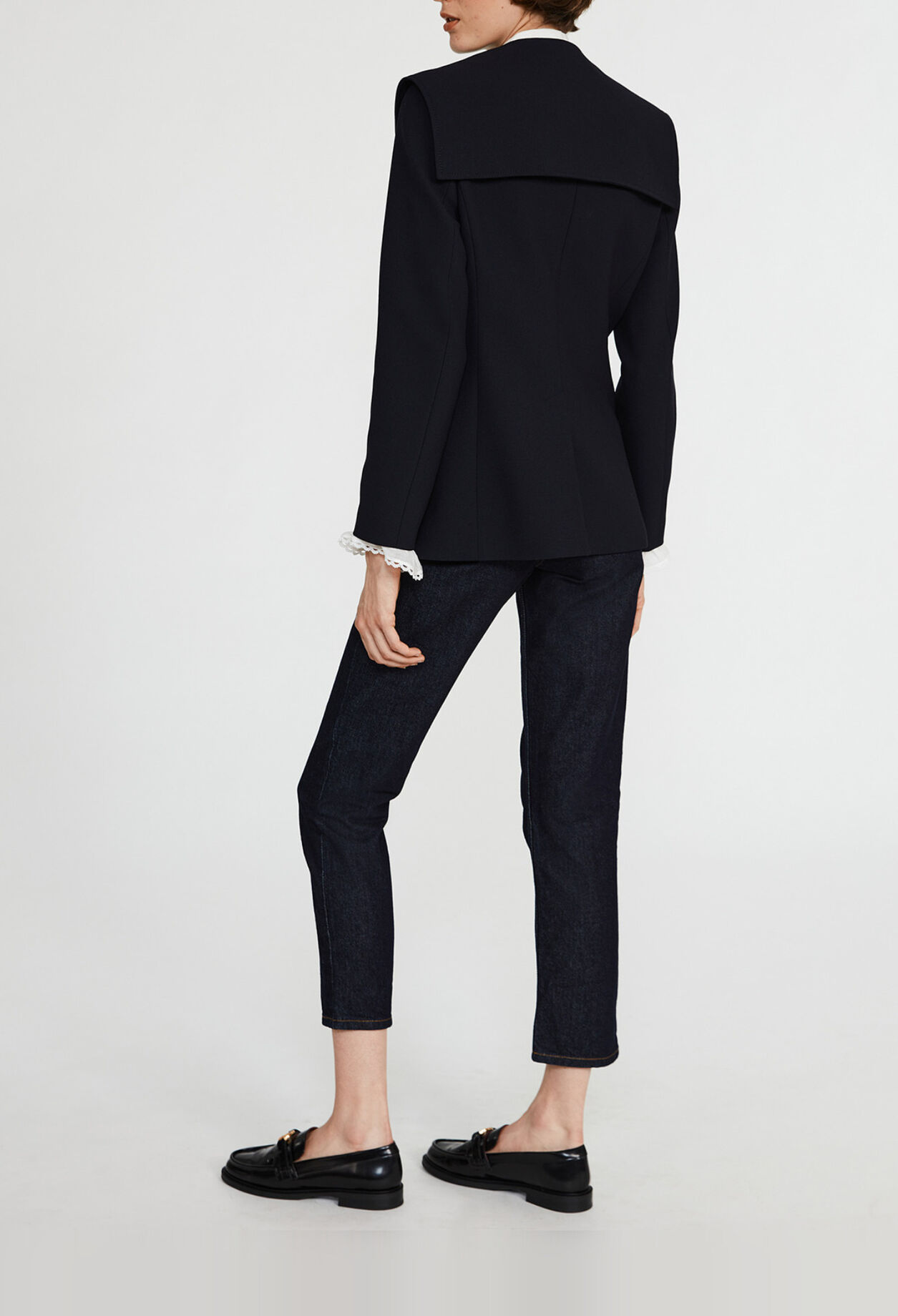 Chaqueta con cuello marinero