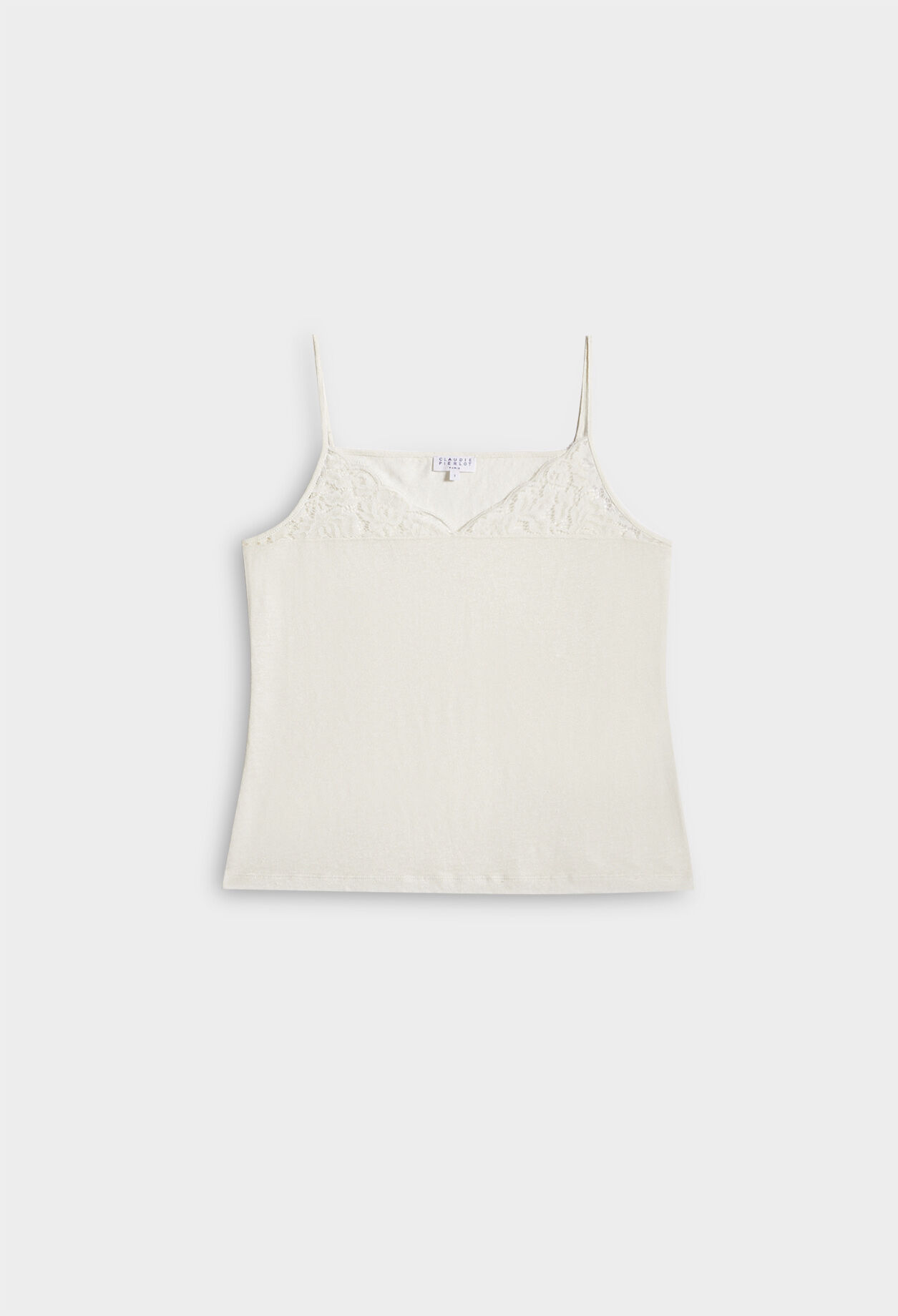 Camiseta de tirantes finos