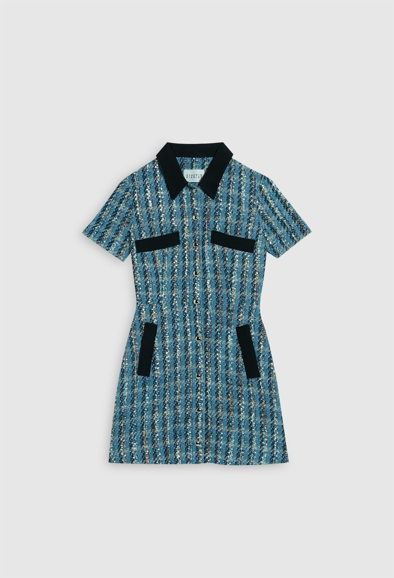 Vestido de tweed