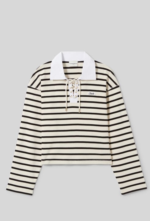 Camiseta de rayas marineras