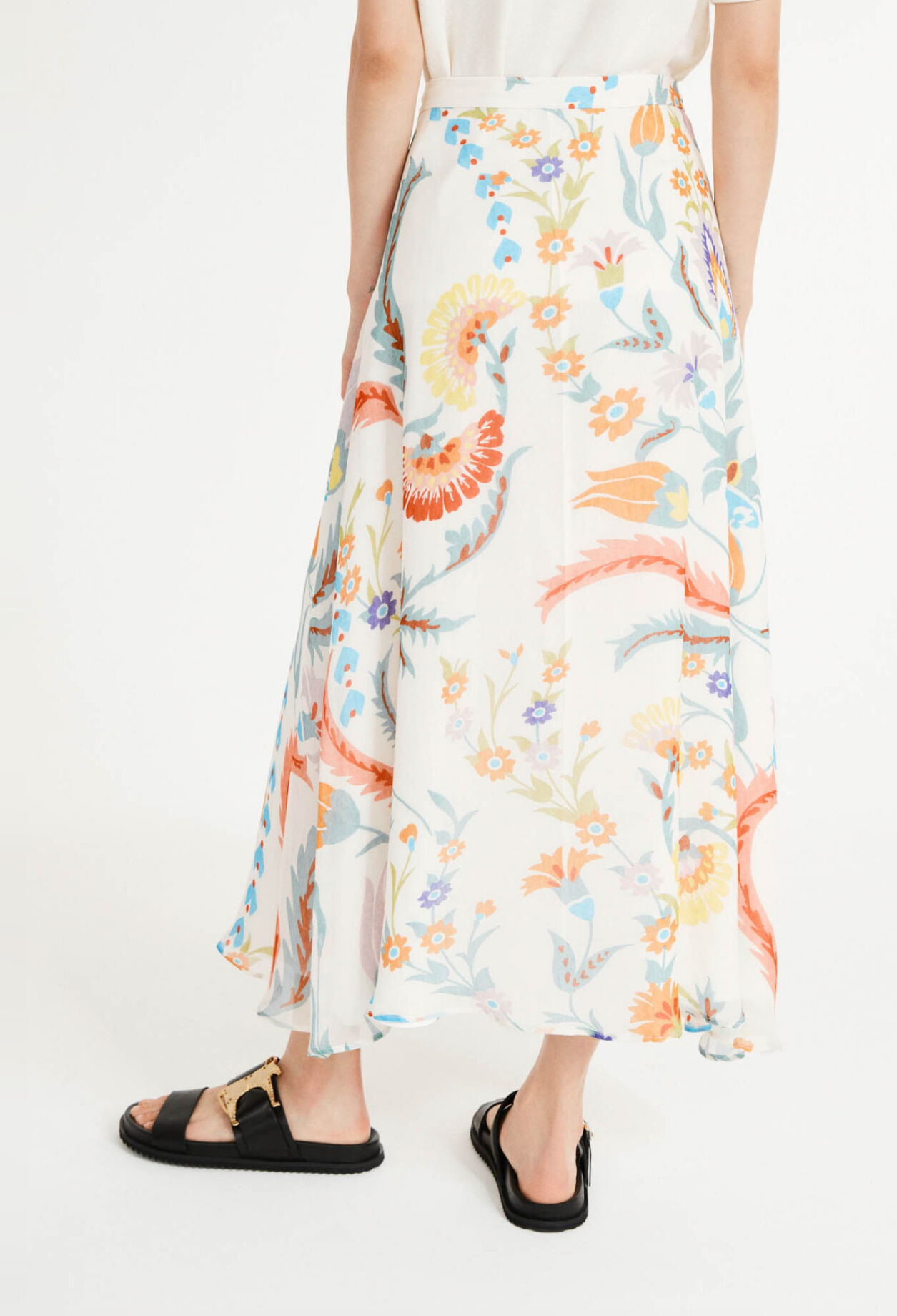 Falda estampada