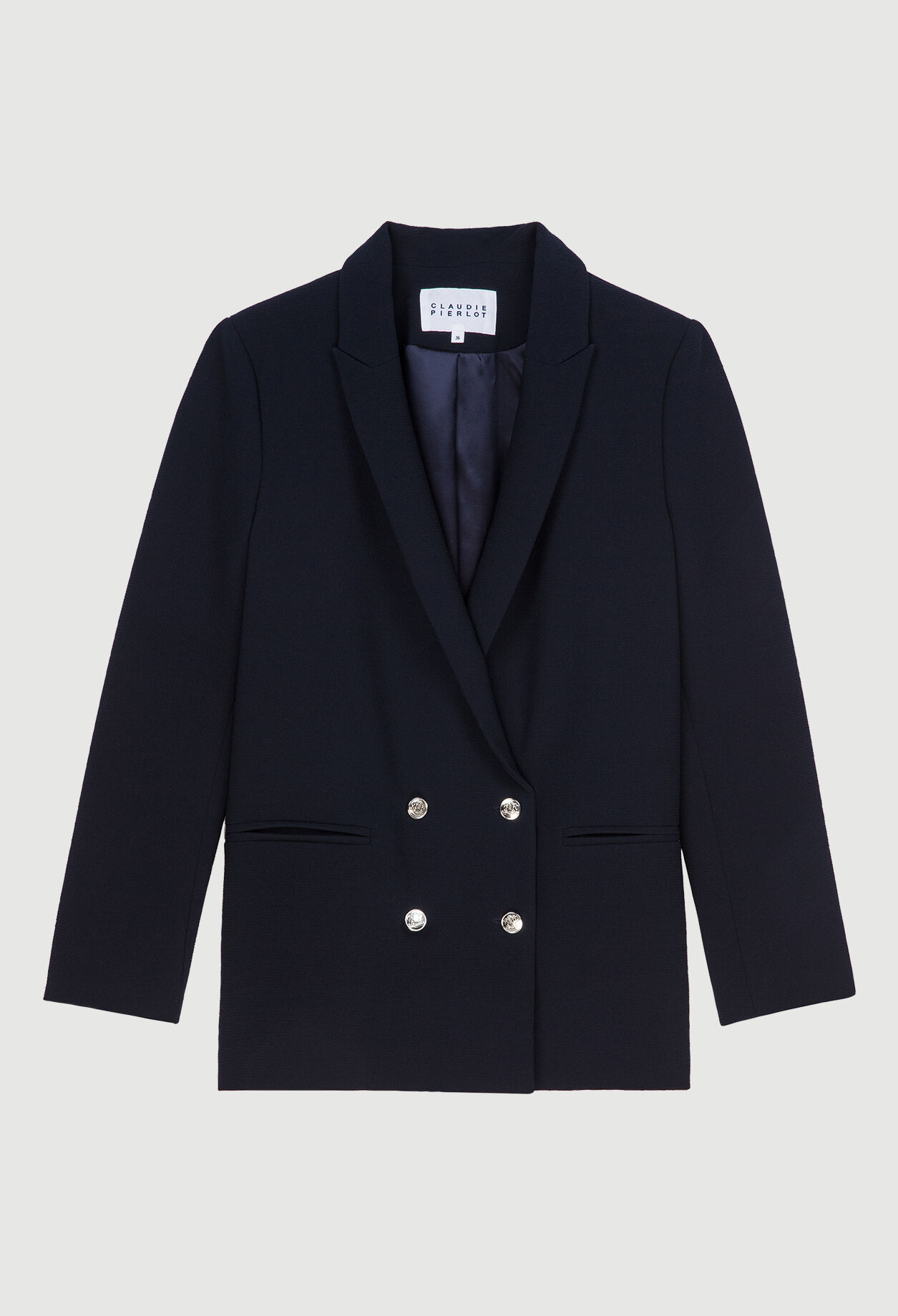 Chaqueta blazer cruzada