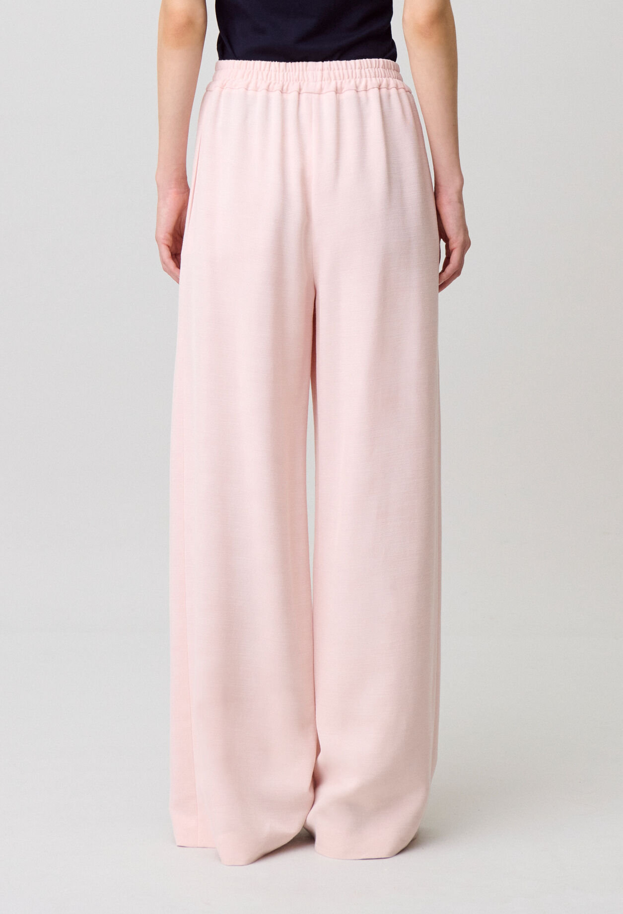 Pantal&oacute;n ancho color crudo