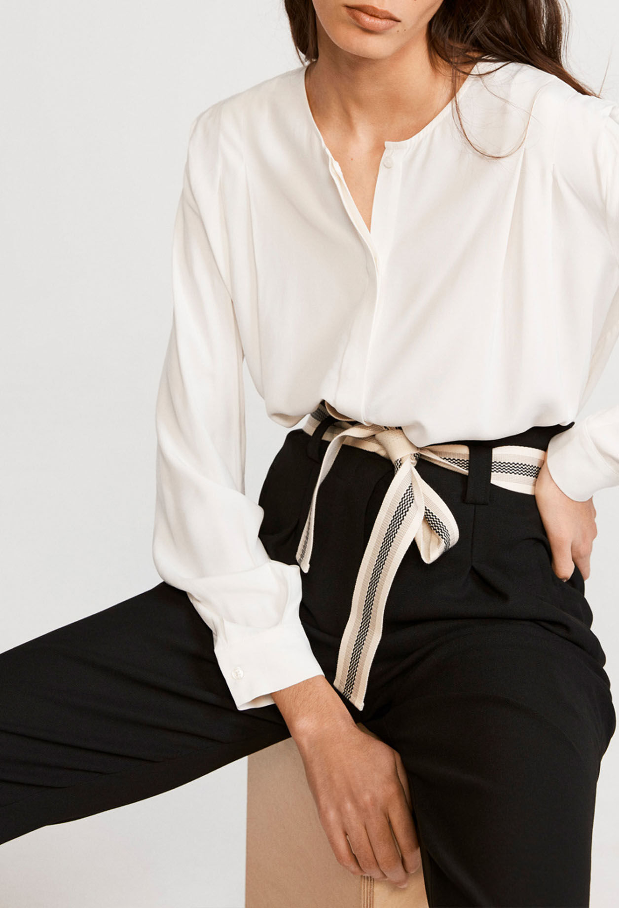 Blusa recta