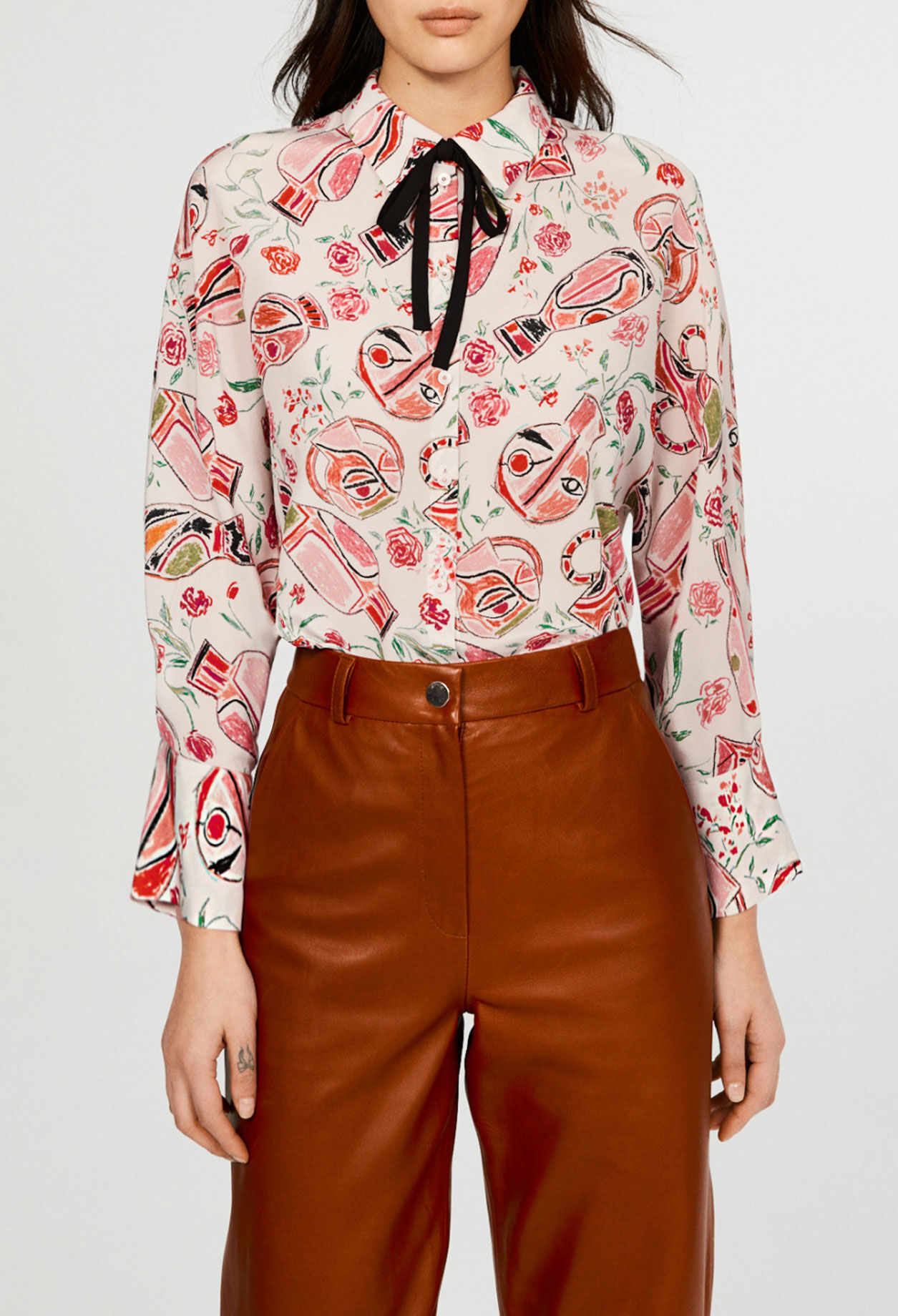 Camisa de seda
