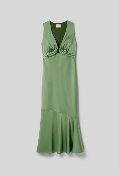 Vestido largo fluido