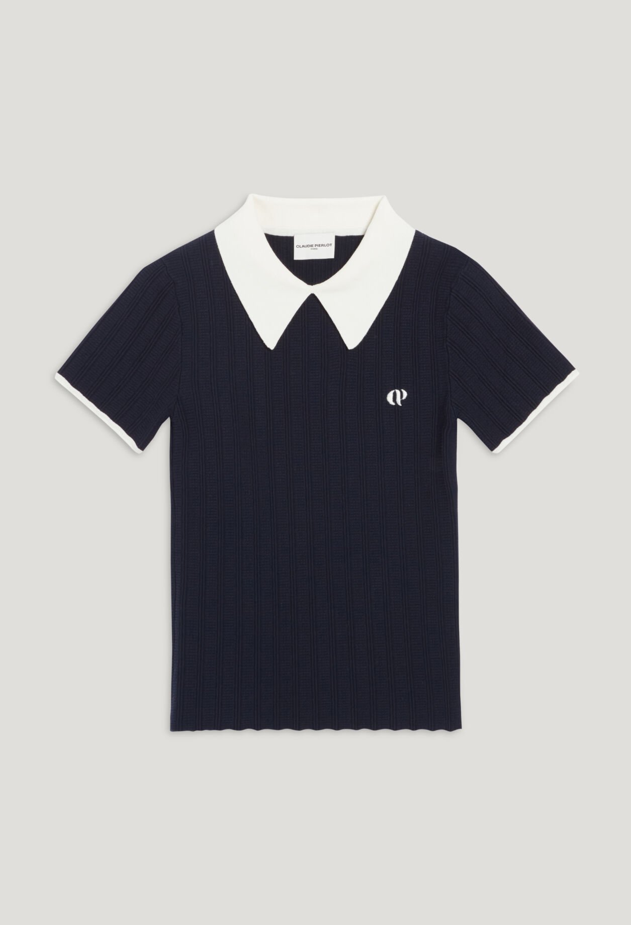 Top tenis azul marino