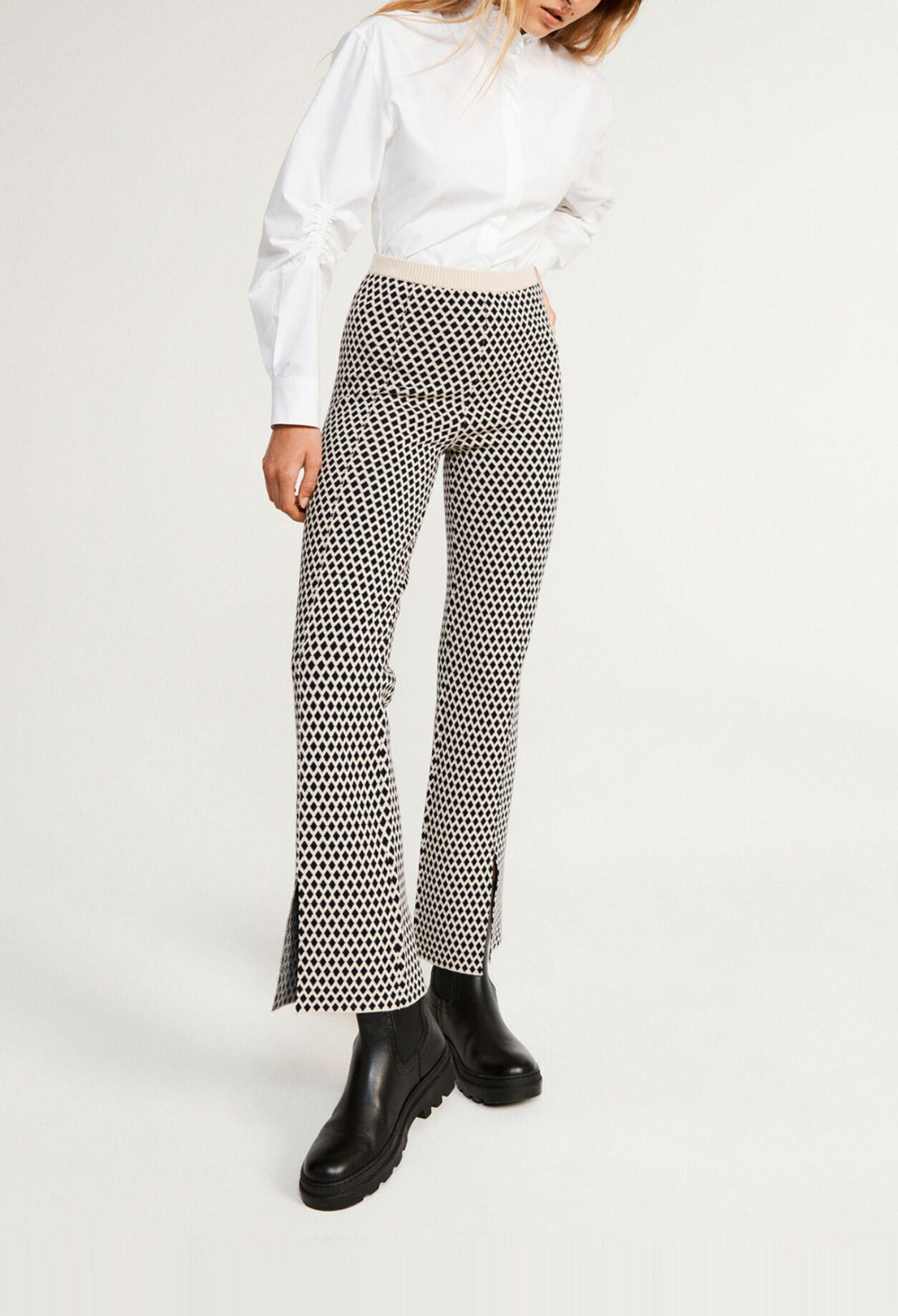 Pantalón con motivos
