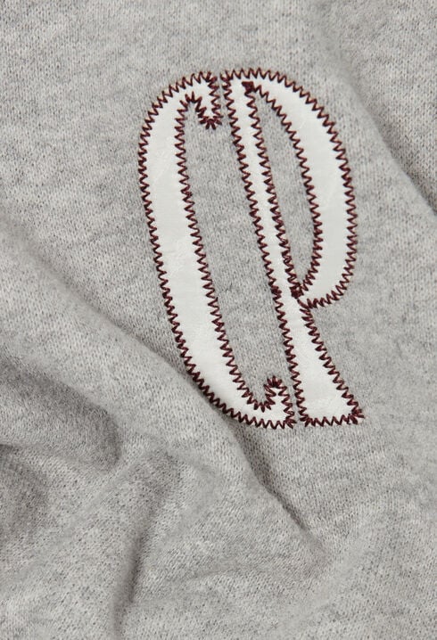 Sudadera con cuello victoriano