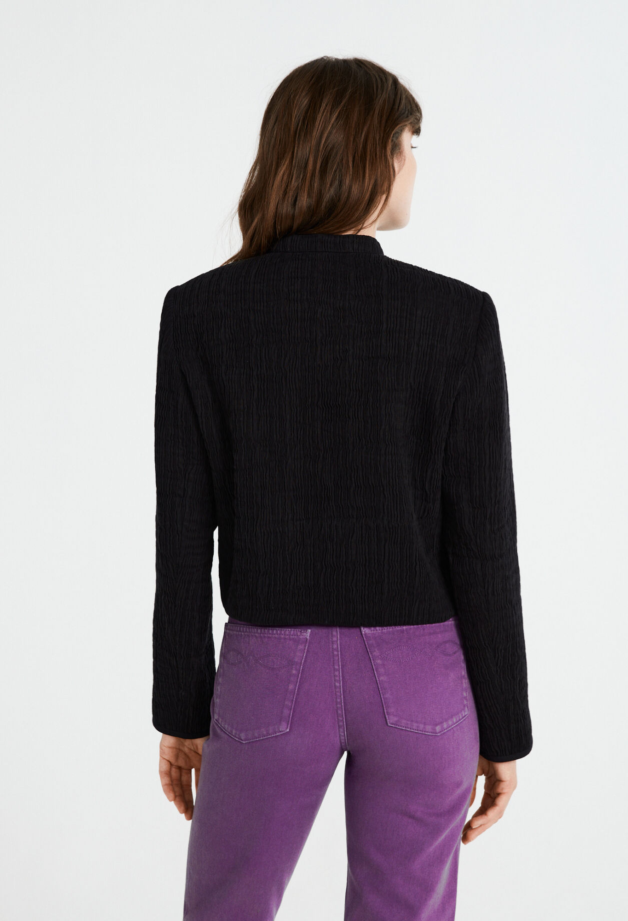 Chaqueta corta de algodón orgánico