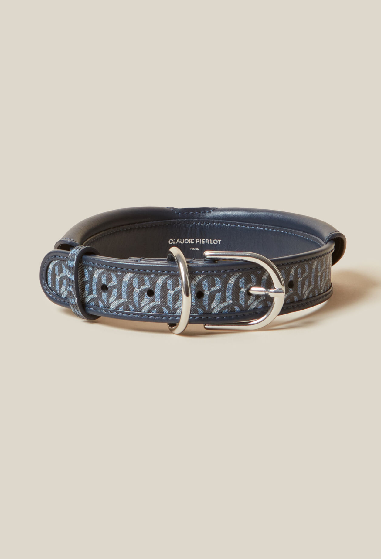 Collar perro monograma CP