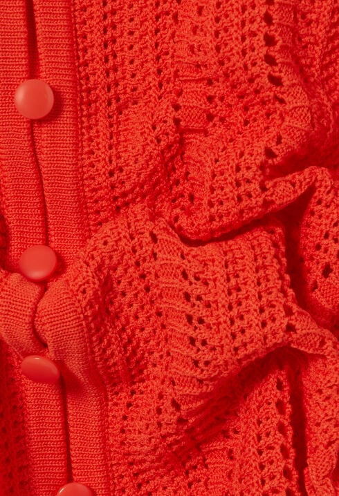 Top de ganchillo manga corta