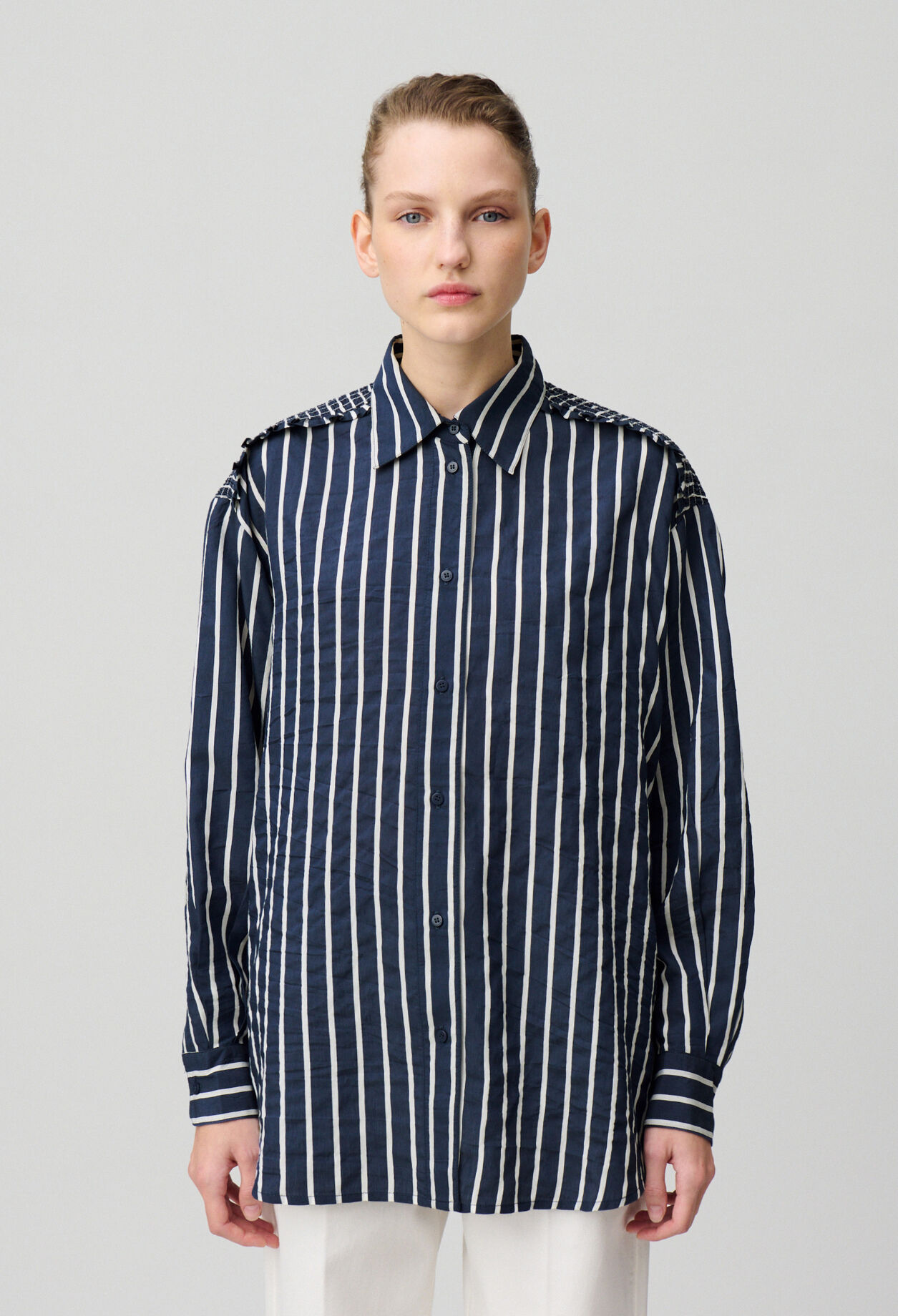 Camisa fluida a rayas