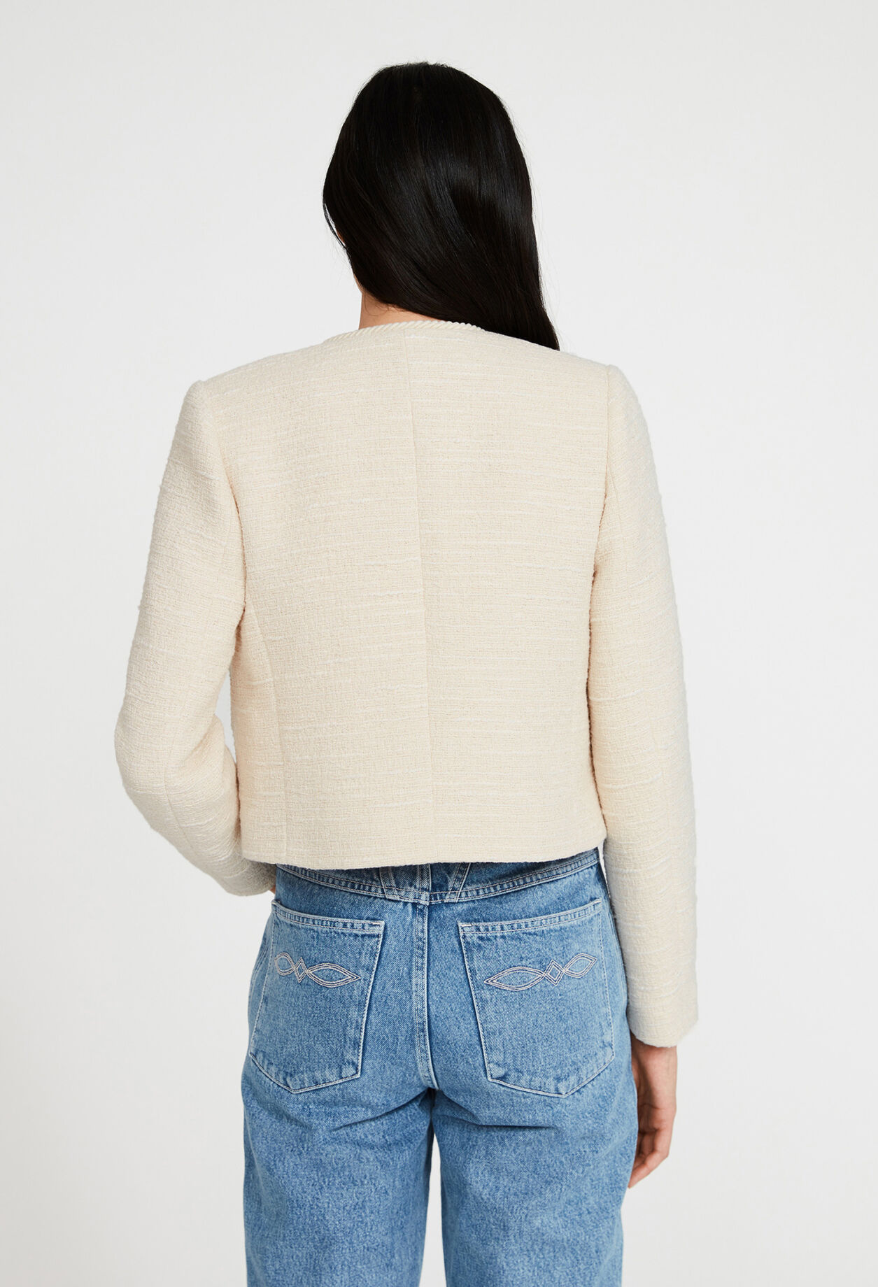 Chaqueta de tweed