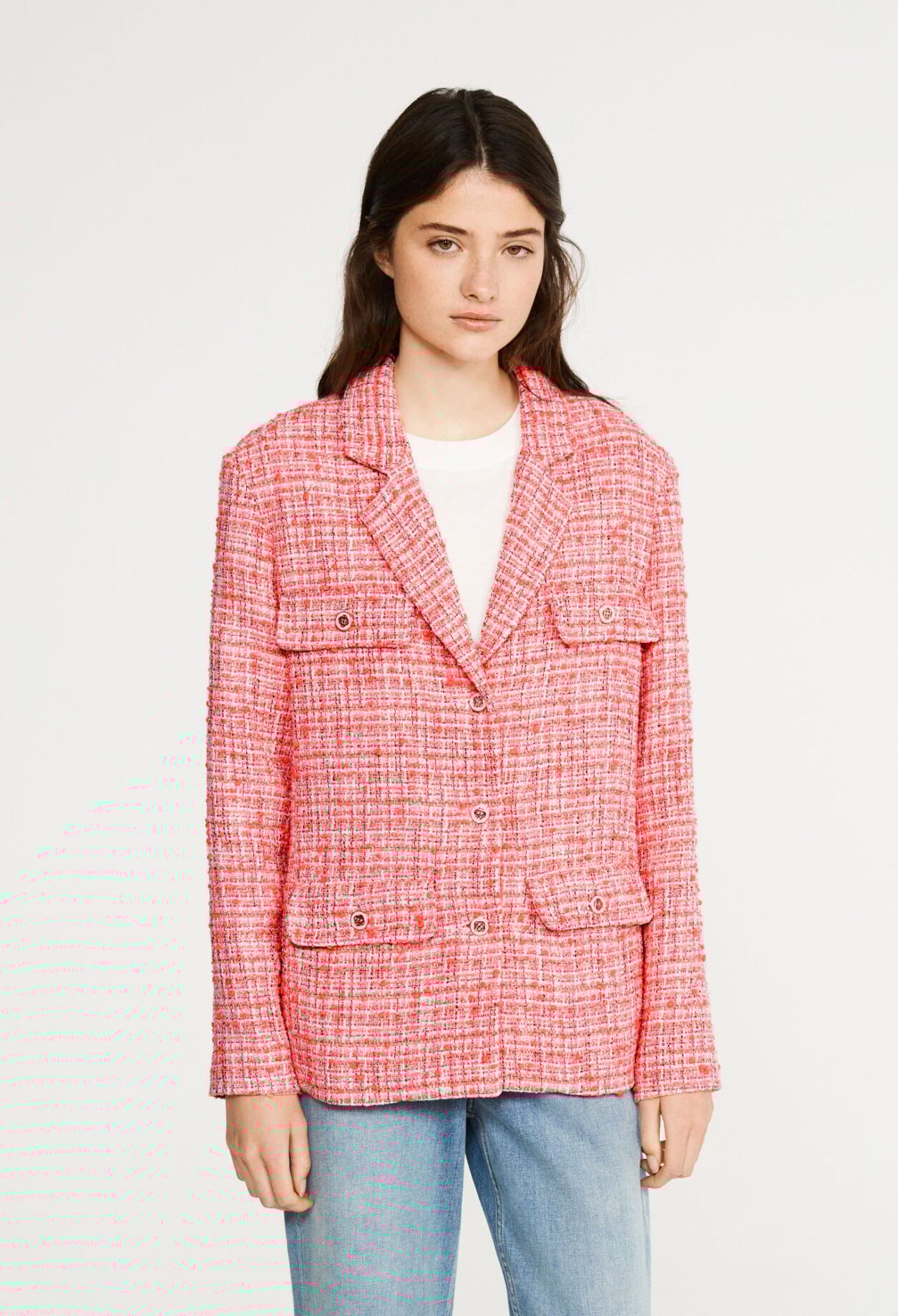 Chaqueta de tweed