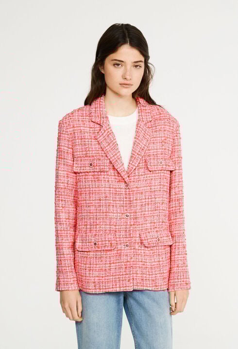 Chaqueta de tweed