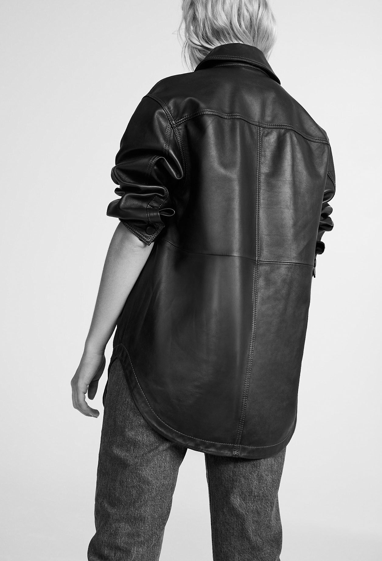 Camisa de piel