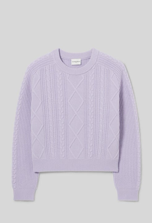Jersey de punto jacquard oversized