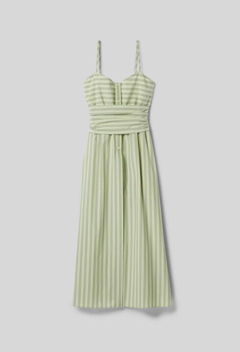Vestido largo con tirantes