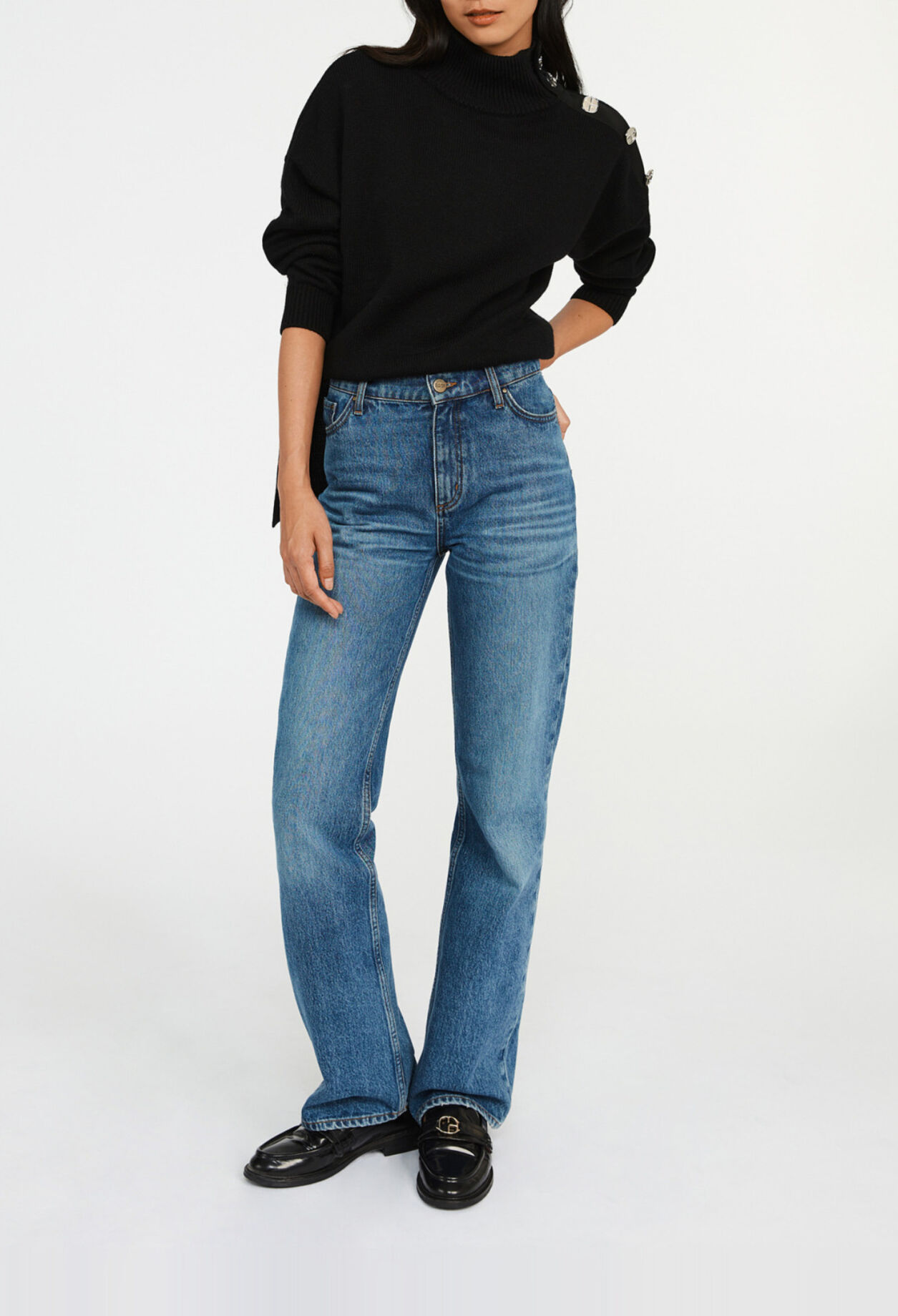Jersey oversize de lana