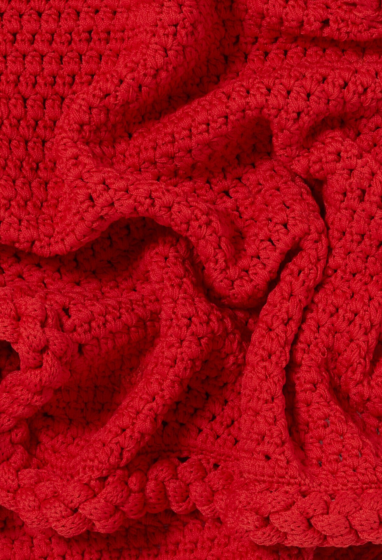 Chaleco de crochet sin mangas