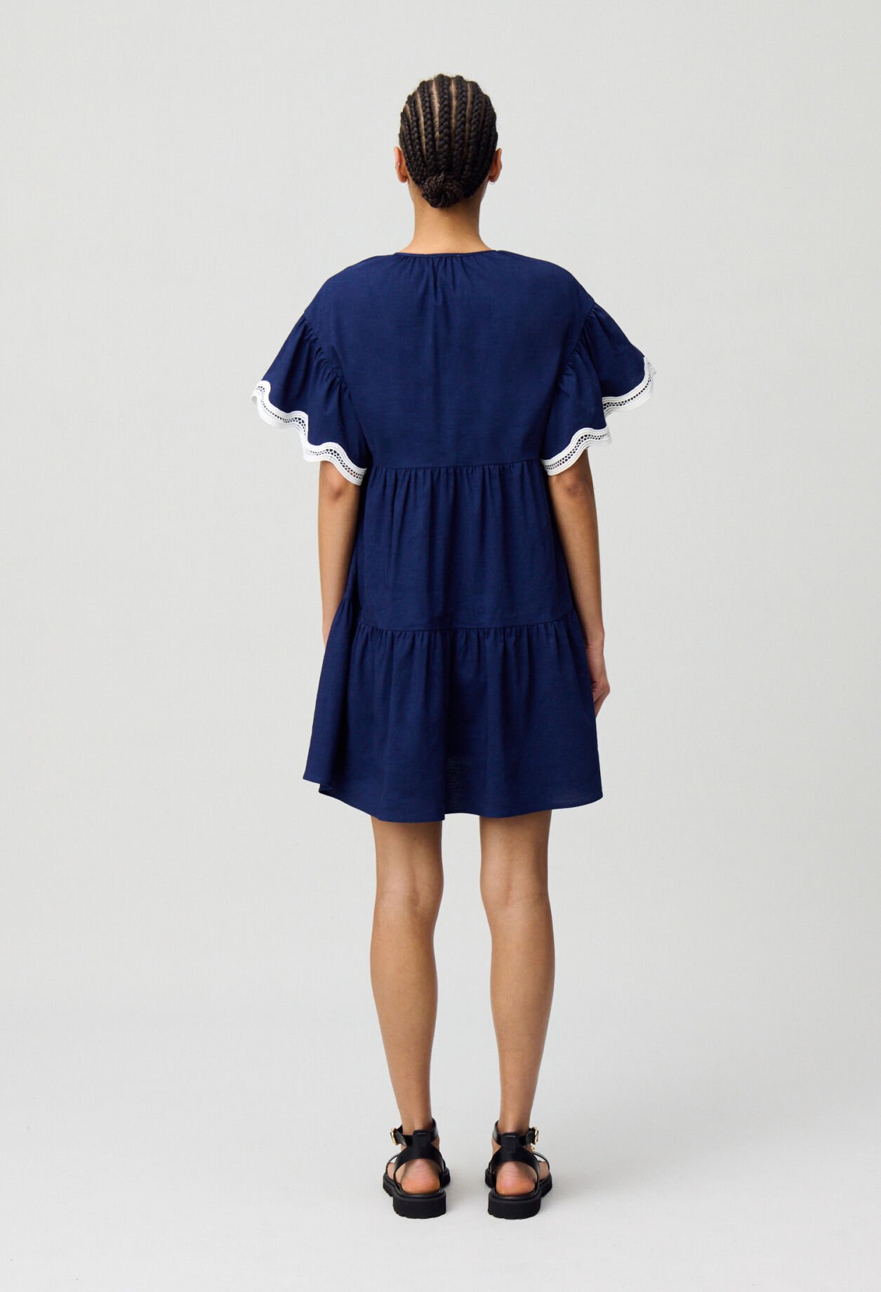 Vestido corto estilo babydoll