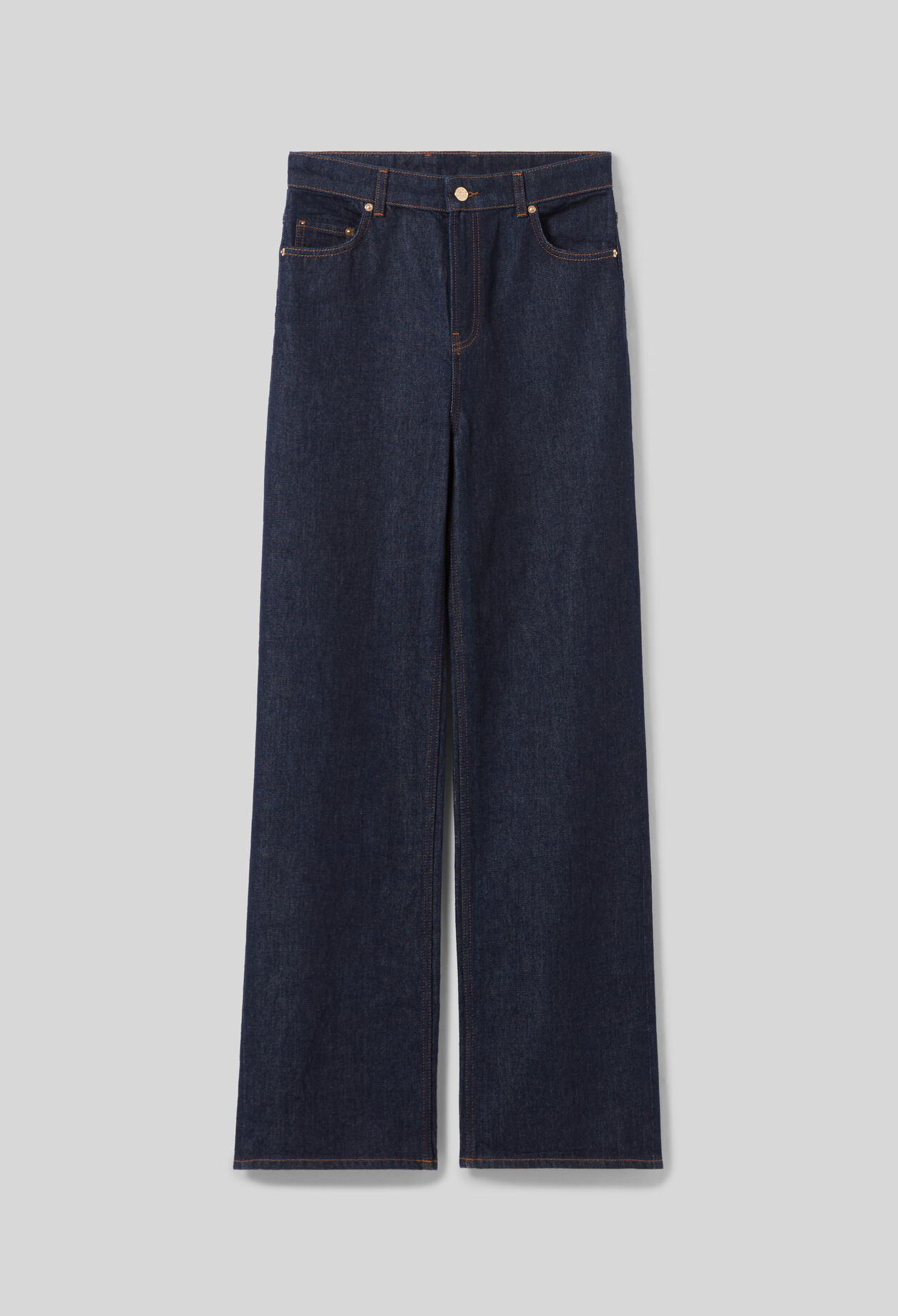 Vaquero de denim índigo recto