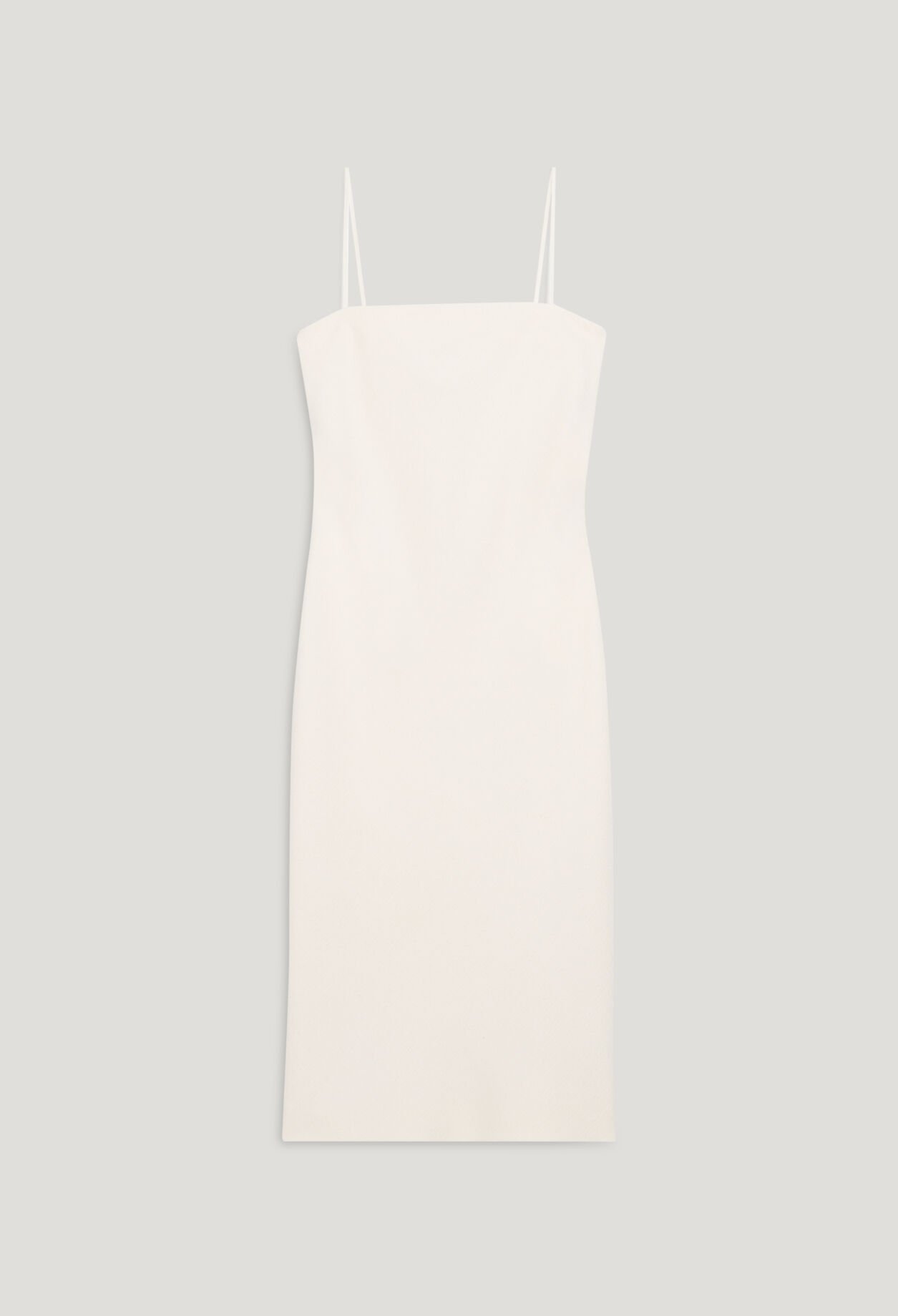 Vestido de tubo corto crudo